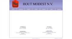 Desktop Screenshot of modest.be