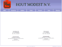 Tablet Screenshot of modest.be